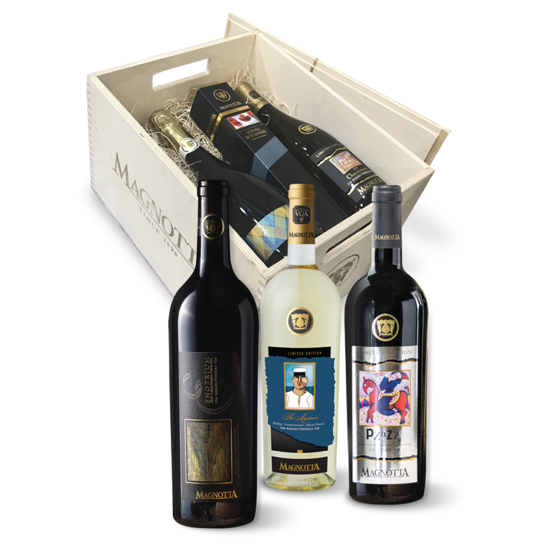 Two Shilling Virginia Red Wine Holiday Gift Crate - Twana's Creation  Gourmet Gift Basket