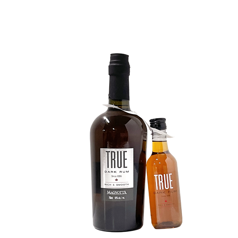 True Dark Rum with bonus 187ml bottle