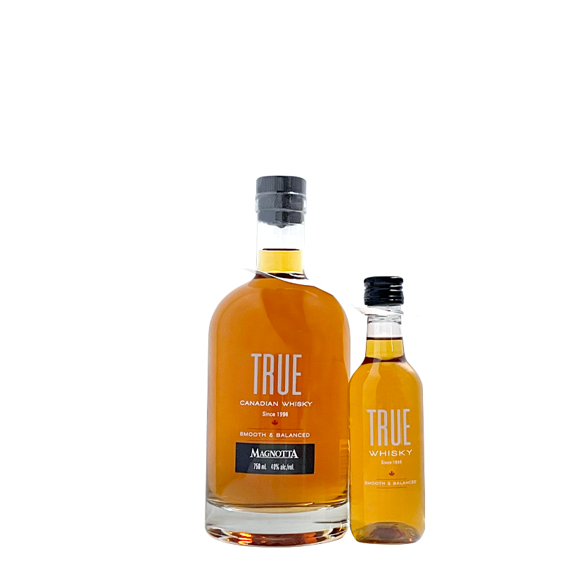 True Canadian Whisky with bonus 187ml bottle